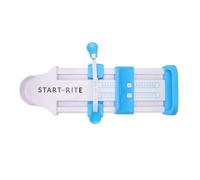 Start-rite Startrite Adjustable Size Measuring Gauge - White/Blue (Junior) - Junior (UK Child Size 9 - UK Junior Size 12 (Adult UK 12))