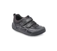 Start-rite Tickle Black Leather Kids Boys Casual Shoes 1731-7 F