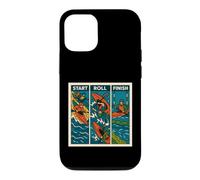 Start Roll Finish Kayak Cross Case for iPhone 12/12 Pro