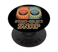 Start Select Snap Pop Culture Retro Video Game PopSockets Adhesive PopGrip
