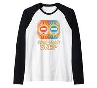 Start Select Snap Pop Culture Retro Video Game Raglan Baseball Tee