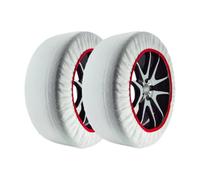 START Set 2 White Snow Socks Size S Certified EN 16662-1 Original