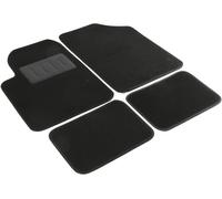 START Set of 4 Pc Universal Black Carpet Auto Floor Mats Original Accessory
