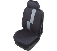 START Single Front Seat Cover Flash Universal Grey Original Accessory