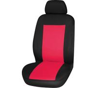 START Single Front Seat Cover Saturn Black/Red Original Accessory Car Cover