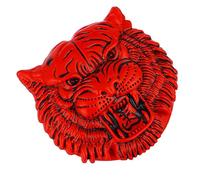 Start Stop Button Cover | Interior Car Decorations | Tiger Head Engine Button Protective Cover | for Drivers Men Women Truck Road Trip Travel Driving Commuting