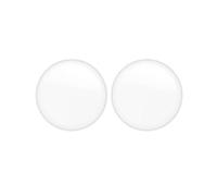Start Stop Button Protective Film Crystal Clear (White1 2pcs) | Car Push Start Button Cover Carbon Fiber Engine Push Start Stop Button Sticker,Scratch Resistant Easy Instal