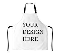 Start to Create Personalized Apron, Aprons for Men and Women,Personalized Adult Kitchen Apron,Adjustable Bib with 2 Pockets