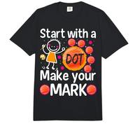 Start with A Dot Make Your Mark Comfort Colors Adult Heavyweight T-Shirt