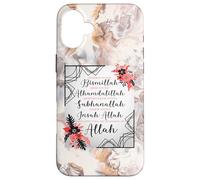 Start With Bismillah & Alhamdulillah Allah Muslim Prayer Case for iPhone 16 Plus