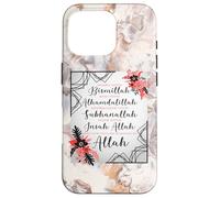 Start With Bismillah & Alhamdulillah Allah Muslim Prayer Case for iPhone 16 Pro