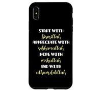 Start with Bismillah - Islamic Case for iPhone XS Max