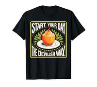 Start Your Day The Devilish Way Deviled Eggs T-Shirt