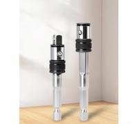 Startbuymore 1/4in Hex Shank To Square Socket Adapter Extension Bar Supporting Efficient Workflow Through Quick Bit Holder Transitions And Metal Structure