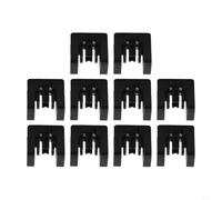 Startbuymore 10 Wiper Hood Trim Deflector Panel Reset Clips for Nissan For Xtrail Qashqai For Tiida Livina Sylphy Geniss Venucia Vehicle Parts Number 66820 4BA5A