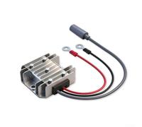 Startbuymore 12V24V Boost Power Converter For Starlink-Mini Stable 30V Output With DC Cable And Fuse 3.5A High Current Rugged Gray ABS Housing For Home Outdoor RV Vehicle Applications(Standard model)