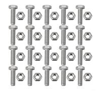 Startbuymore 20-Pack Snowblower Shear Bolt Kit - Auger Shear Pins & Nuts, Replacement for HS1132, HS624, HS724, HS828, HS928 & More, Hardened Steel Fasteners