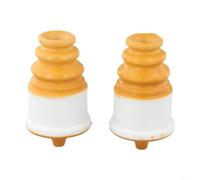 Startbuymore 2Pcs 51811829 50703905 Rear Frame Leaf Spring Bumper Bump Stop Fits For Fiat 500 500C For Abarth Panda