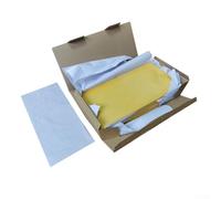 Startbuymore 30 Sheets Beeswax Sheets and Foundations, Beehive Wax Foundation for Bee Frames, Beeswax Foundation Sheets for Beekeepers, Hobby Beekeepers, Frames Candle Production 19.5 X 33 Cm