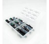 Startbuymore 85-Piece Fuel Injector Return Line Connection Kit Compatible With Common Fuel System Standards And OEM Layouts