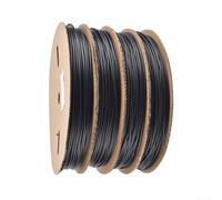 Startbuymore Black Heat Shrink Tubing 100m Length 2:1 Shrink Ratio PE Material For For Wire Harness Sealing And Solder Joint Coverage(5mm)
