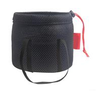 Startbuymore Breathable Camping Gear Mesh Bag Designed to Safeguard Your Pots and Tableware Outdoors (28 * 35cm（with Handle）)