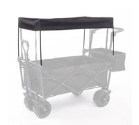 Startbuymore Canopy for Wagon Attachment, Awning Shade Cover for Kids Folding,Collapsible Beach Utility Grocery Push Pull Wagon Cart Replacement,Waterproof Removable Foldable Portable