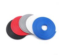 Startbuymore Car Door Frame Rubber Seal 16ft U Shape Design For Edge Guard Molding Trim Protection Across Multiple Vehicle Models(Red)