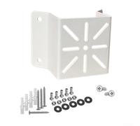 Startbuymore Corner Mounting Bracket for Security Cameras Stainless Steel Construction for Enhanced Protection (White)