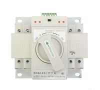 Startbuymore Dual Input Automatic Transfer Switch For ATS Use 2P 63A AC220V Operating Voltage AC400V Rated Voltage
