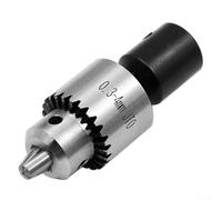 Startbuymore Electric Motor Drill Chuck JT0, Clamping Range 0 34mm, Suitable for Drilling Machines and Woodworking, Includes 4Pcs Set (8mm)