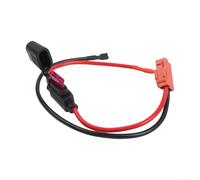 Startbuymore For 12V Ride On Vehicle Wire Harness Connector Supporting Red 2-Pin Interface And 40 AMP Fuse Integration