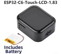 Startbuymore For DeepSeek ESP32-C6 Development Board With 3.5 Inch HD Capacitive Touchscreen And AI Voice Chat, Suitable For Embedded System And Wireless Projects(Battery included)