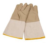Startbuymore Heat Resistant Full Grain Cowhide Welding Gloves With Canvas Back Flame Protection For Industrial Metalworking Jobs(Cowhide and Canvas)