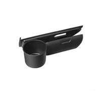 Startbuymore Integrated Cup Holder And Glasses Case For Tesla For Model Y With Lightweight ABS Material And Clean Design(Flocking version)