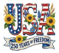 Startbuymore Patriotic Sunflower Stars Stripes Window Decals Designed For 250 Years Freedom Commemoration PVC Decor For Glass Walls And Office Interiors