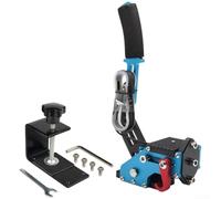 Startbuymore PC-Compatible USB Handbrake With 16-bit Resolution Hall Sensor And Customizable Spring Tension For Racing Simulation(Blue)