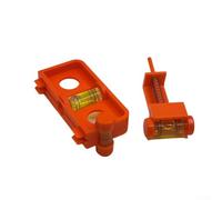 Startbuymore Portable Bow String Level with Arrow Level for Efficient for Tuning and Alignment of Equipment (Orange)