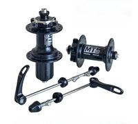 Startbuymore Quick Release Bike Hub Assembly With Sealed Bearings For Front And Rear Application Compatible With 28/32 Spoke Rims 6 Bolt Disc Brake Mounting(32 Spoke Hole)