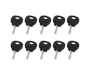 Startbuymore Replacement Keys 14603 14607 For For BOBCAT Compact Excavators And For BOMAG Deep Soil Compactors 10 Piece Set