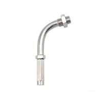 Startbuymore Robust 90 Degree Adjustable Throttle Clutch Cable Adjustment Screw Head Made Of Lightweight Aluminum Material(Silver)