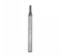 Startbuymore Solid Carbide End Mill 4 Teeth AlTiN Coating Milling Cutter for HPC High Performance Cutting Low Vibration Smooth Operation CNC Machining Steel Stainless Copper Cast Iron 1-20MM(4MM)
