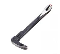 Startbuymore Swallow Tail Flat Head Pry Bar Combining Striking, Levering, And Pulling Capabilities In Single Steel Construction(A)