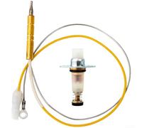Startbuymore Thermocouple Sensor Probe With Solenoid Valve Copper For Gas Stove, Providing Flame Failure Protection And Gas Shutoff Control(I)