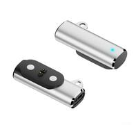 Startbuymore USB C Charging Dock Station Adapter For Mojawa Run Air Mojo 2 With 5V Output 1000mA Current Suitable For Bone Conduction Headphones Portable Build(Siver)