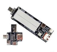 Startbuymore USB-C Compatible Voltage Current Tester RK-X3 M001 Supporting 4-Wire Kelvin Measurement For Low-Error Resistance Evaluation(M001)