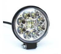 Startbuymore Waterproof 3 Inch LED Spot Light For Vehicle Reverse Light With Wide Voltage DC12V 80V And Bright 12 LED Beads For Improved Safety(White)