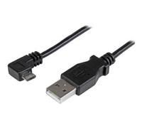 Startech 0.5 M Right Angle Micro Usb Cable Charge And Sync Cable Usb To Micro Us