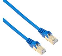 StarTech 0.5m Cat6a Snagless Ethernet Cable, Blue 6ASPAT50CMBL