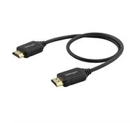 StarTech 1.6ft (50cm) Premium Certified HDMI 2.0 Cable with Ethernet - High S...